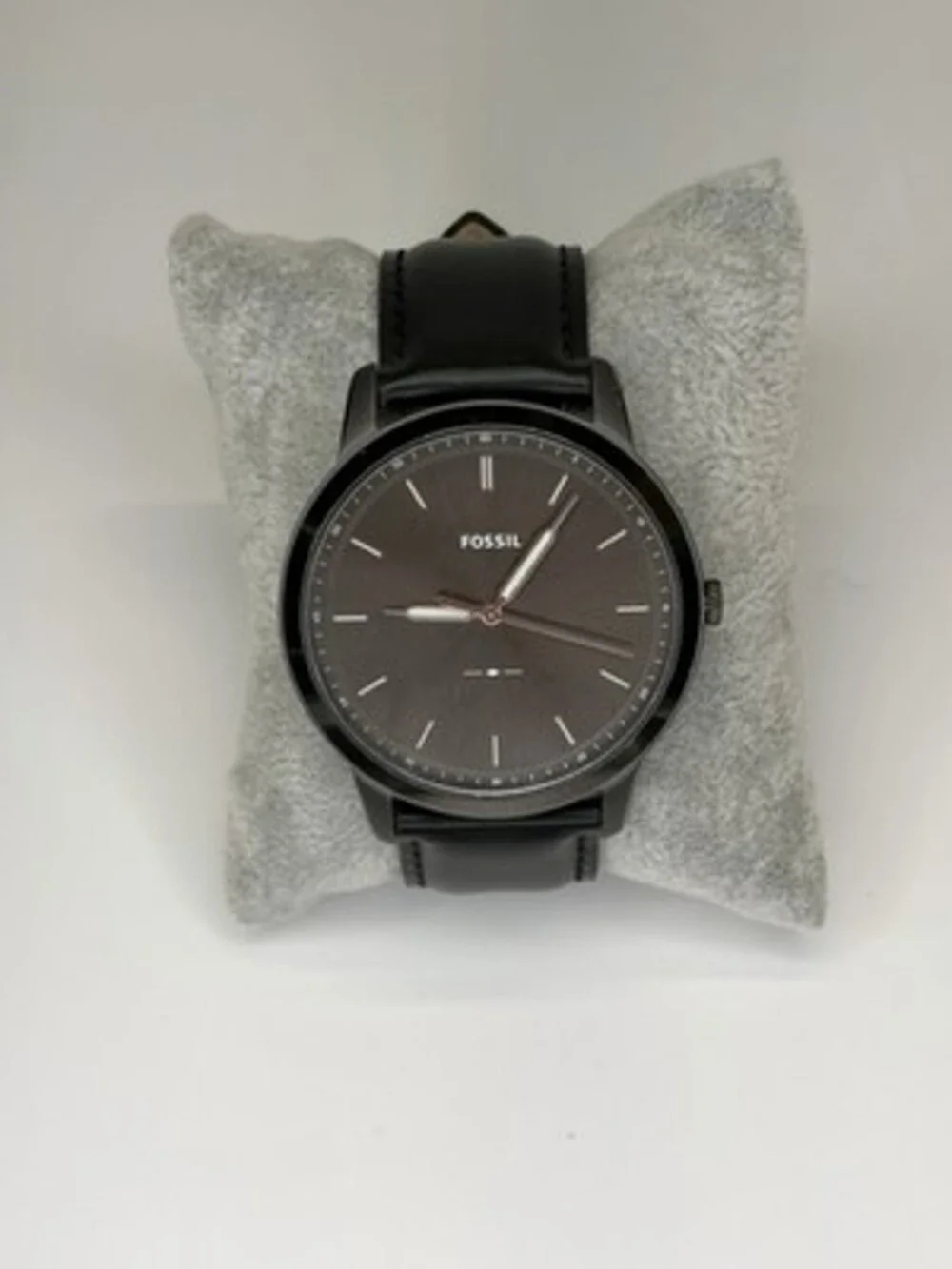 Fossil FS5459 Men's Minimalist 44mm Smoke Grey Watch Quartz